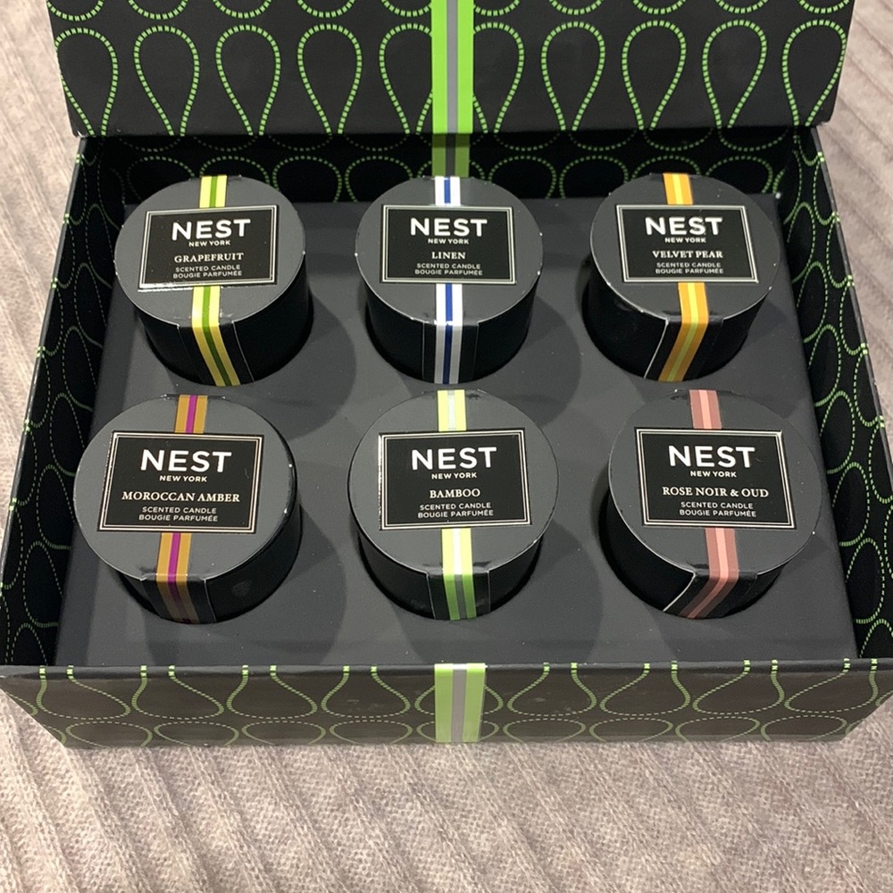 Luxury Nest Candle Set of 6
